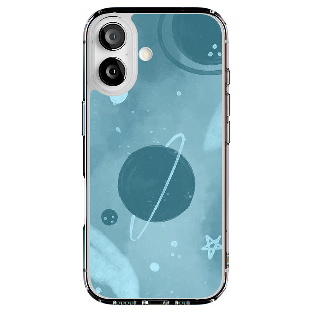 Stars Planet 10 Tough Cases For Apple iPhone (17, 16, 15, 14, 13, 12, 11, X, SE, 8, 7/ Air, Plus, Pro, Max, Mini, XR, XS), Print in USA