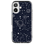 Stars Planet 11 Tough Cases For Apple iPhone (17, 16, 15, 14, 13, 12, 11, X, SE, 8, 7/ Air, Plus, Pro, Max, Mini, XR, XS), Print in USA