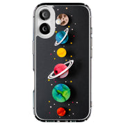 Stars Planet 13 Tough Cases For Apple iPhone (17, 16, 15, 14, 13, 12, 11, X, SE, 8, 7/ Air, Plus, Pro, Max, Mini, XR, XS), Print in USA