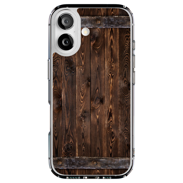 Wood 6 Tough Cases For Apple iPhone (17, 16, 15, 14, 13, 12, 11, X, SE, 8, 7/ Air, Plus, Pro, Max, Mini, XR, XS), Print in USA