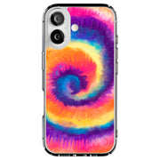 Tie Dye Circle Tough Cases For Apple iPhone (17, 16, 15, 14, 13, 12, 11, X, SE, 8, 7/ Air, Plus, Pro, Max, Mini, XR, XS), Print in USA