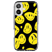 Smiley Face Tough Cases For Apple iPhone (17, 16, 15, 14, 13, 12, 11, X, SE, 8, 7/ Air, Plus, Pro, Max, Mini, XR, XS), Print in USA