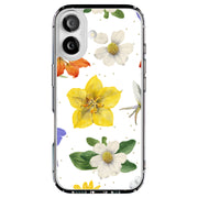 Flower Design 2 Tough Cases For Apple iPhone (17, 16, 15, 14, 13, 12, 11, X, SE, 8, 7/ Air, Plus, Pro, Max, Mini, XR, XS), Print in USA