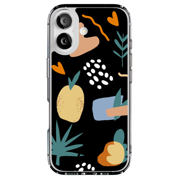 Flower Design 3 Tough Cases For Apple iPhone (17, 16, 15, 14, 13, 12, 11, X, SE, 8, 7/ Air, Plus, Pro, Max, Mini, XR, XS), Print in USA