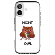 Night Owl  Tough Cases For Apple iPhone (17, 16, 15, 14, 13, 12, 11, X, SE, 8, 7/ Air, Plus, Pro, Max, Mini, XR, XS), Print in USA