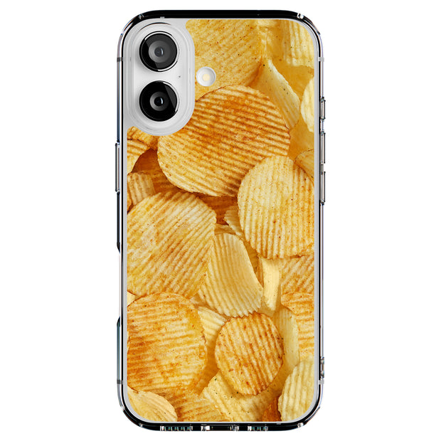 Potato Chips Tough Cases For Apple iPhone (17, 16, 15, 14, 13, 12, 11, X, SE, 8, 7/ Air, Plus, Pro, Max, Mini, XR, XS), Print in USA