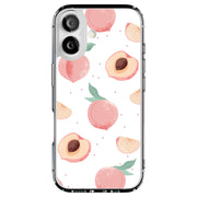 Juicy Peach Tough Cases For Apple iPhone (17, 16, 15, 14, 13, 12, 11, X, SE, 8, 7/ Air, Plus, Pro, Max, Mini, XR, XS), Print in USA