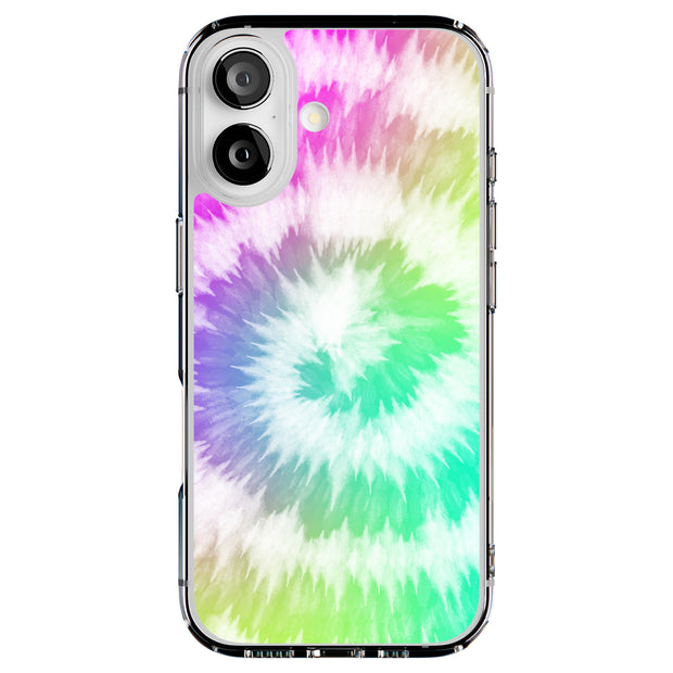 Tie Dye Art 1 Tough Cases For Apple iPhone (17, 16, 15, 14, 13, 12, 11, X, SE, 8, 7/ Air, Plus, Pro, Max, Mini, XR, XS), Print in USA