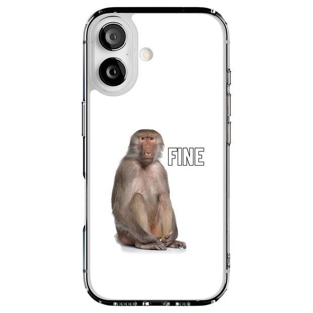 Meme Monkey 3 Tough Cases For Apple iPhone (17, 16, 15, 14, 13, 12, 11, X, SE, 8, 7/ Air, Plus, Pro, Max, Mini, XR, XS), Print in USA