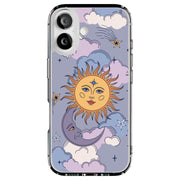 Sun Moon Stars Tough Cases For Apple iPhone (17, 16, 15, 14, 13, 12, 11, X, SE, 8, 7/ Air, Plus, Pro, Max, Mini, XR, XS), Print in USA