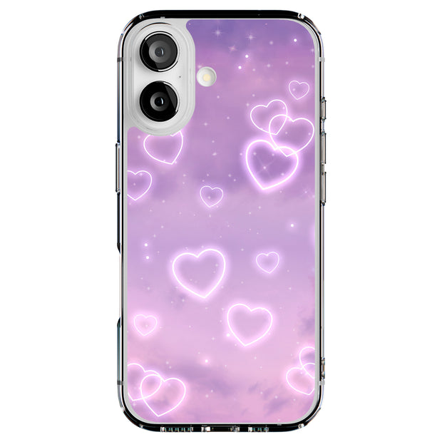 Romantic Love Tough Cases For Apple iPhone (17, 16, 15, 14, 13, 12, 11, X, SE, 8, 7/ Air, Plus, Pro, Max, Mini, XR, XS), Print in USA