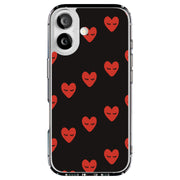Girly Love Tough Cases For Apple iPhone (17, 16, 15, 14, 13, 12, 11, X, SE, 8, 7/ Air, Plus, Pro, Max, Mini, XR, XS), Print in USA