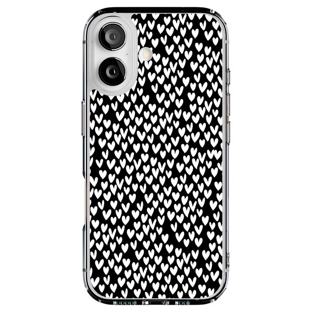 Tiny Hearts Tough Cases For Apple iPhone (17, 16, 15, 14, 13, 12, 11, X, SE, 8, 7/ Air, Plus, Pro, Max, Mini, XR, XS), Print in USA