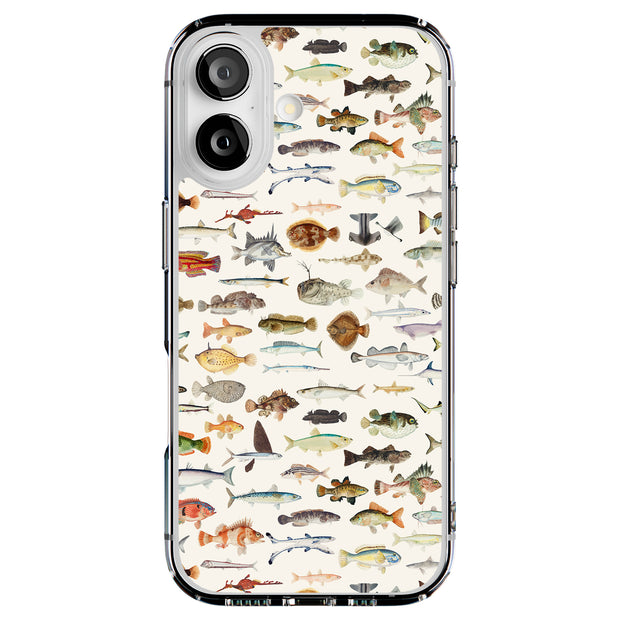 All Fish Tough Cases For Apple iPhone (17, 16, 15, 14, 13, 12, 11, X, SE, 8, 7/ Air, Plus, Pro, Max, Mini, XR, XS), Print in USA