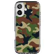 Camouflage 2 Tough Cases For Apple iPhone (17, 16, 15, 14, 13, 12, 11, X, SE, 8, 7/ Air, Plus, Pro, Max, Mini, XR, XS), Print in USA