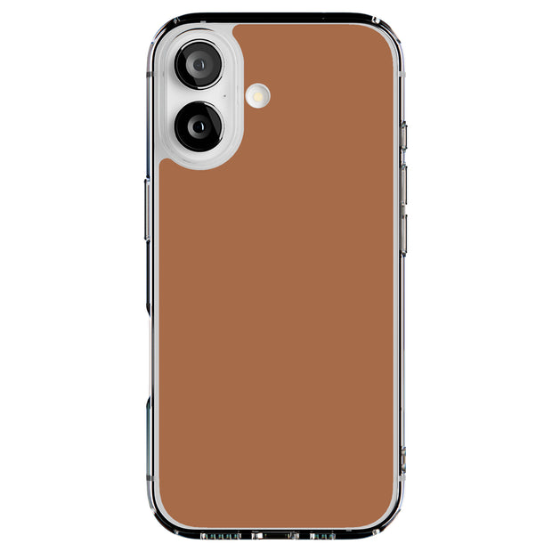 Dark Orange Tough Cases For Apple iPhone (17, 16, 15, 14, 13, 12, 11, X, SE, 8, 7/ Air, Plus, Pro, Max, Mini, XR, XS), Print in USA