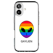 Rainbow Gaylien Tough Cases For Apple iPhone (17, 16, 15, 14, 13, 12, 11, X, SE, 8, 7/ Air, Plus, Pro, Max, Mini, XR, XS), Print in USA