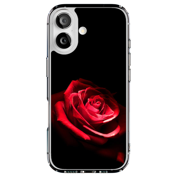 Romantic Rose Tough Cases For Apple iPhone (17, 16, 15, 14, 13, 12, 11, X, SE, 8, 7/ Air, Plus, Pro, Max, Mini, XR, XS), Print in USA