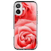 Pink Roses Tough Cases For Apple iPhone (17, 16, 15, 14, 13, 12, 11, X, SE, 8, 7/ Air, Plus, Pro, Max, Mini, XR, XS), Print in USA