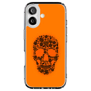 Skull Flower Tough Cases For Apple iPhone (17, 16, 15, 14, 13, 12, 11, X, SE, 8, 7/ Air, Plus, Pro, Max, Mini, XR, XS), Print in USA