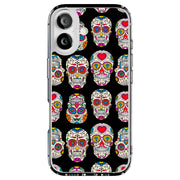 Cute Skull Head Tough Cases For Apple iPhone (17, 16, 15, 14, 13, 12, 11, X, SE, 8, 7/ Air, Plus, Pro, Max, Mini, XR, XS), Print in USA