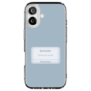 Reminder Box 2 Tough Cases For Apple iPhone (17, 16, 15, 14, 13, 12, 11, X, SE, 8, 7/ Air, Plus, Pro, Max, Mini, XR, XS), Print in USA