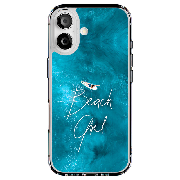 Sexy Beach Girl Tough Cases For Apple iPhone (17, 16, 15, 14, 13, 12, 11, X, SE, 8, 7/ Air, Plus, Pro, Max, Mini, XR, XS), Print in USA