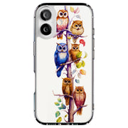 Owls Tree 1 Tough Cases For Apple iPhone (17, 16, 15, 14, 13, 12, 11, X, SE, 8, 7/ Air, Plus, Pro, Max, Mini, XR, XS), Print in USA
