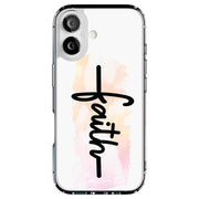 Faith Cross Tough Cases For Apple iPhone (17, 16, 15, 14, 13, 12, 11, X, SE, 8, 7/ Air, Plus, Pro, Max, Mini, XR, XS), Print in USA