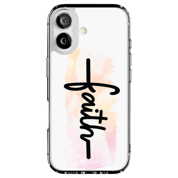 Faith Cross Tough Cases For Apple iPhone (17, 16, 15, 14, 13, 12, 11, X, SE, 8, 7/ Air, Plus, Pro, Max, Mini, XR, XS), Print in USA