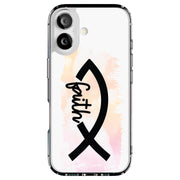 Faith Fish Tough Cases For Apple iPhone (17, 16, 15, 14, 13, 12, 11, X, SE, 8, 7/ Air, Plus, Pro, Max, Mini, XR, XS), Print in USA