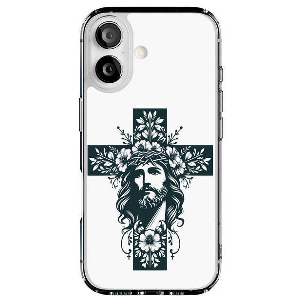 Christ Cross Tough Cases For Apple iPhone (17, 16, 15, 14, 13, 12, 11, X, SE, 8, 7/ Air, Plus, Pro, Max, Mini, XR, XS), Print in USA