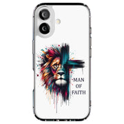 Man of Faith Tough Cases For Apple iPhone (17, 16, 15, 14, 13, 12, 11, X, SE, 8, 7/ Air, Plus, Pro, Max, Mini, XR, XS), Print in USA