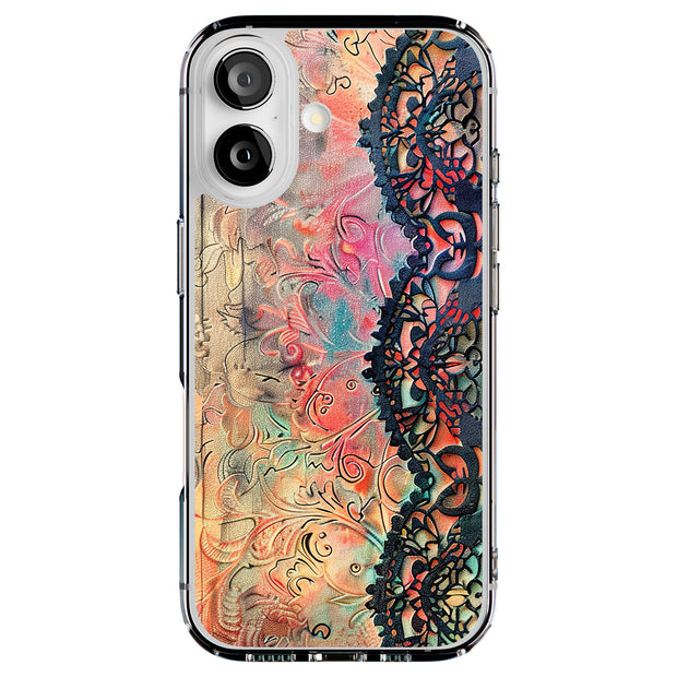 Gothic Lace 1 Tough Cases For Apple iPhone (17, 16, 15, 14, 13, 12, 11, X, SE, 8, 7/ Air, Plus, Pro, Max, Mini, XR, XS), Print in USA