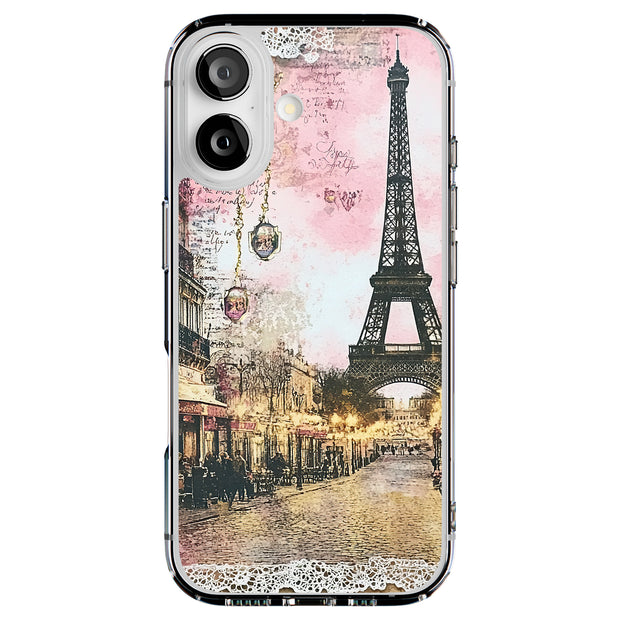 Paris Love 1 Tough Cases For Apple iPhone (17, 16, 15, 14, 13, 12, 11, X, SE, 8, 7/ Air, Plus, Pro, Max, Mini, XR, XS), Print in USA