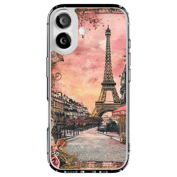 Paris Love 3 Tough Cases For Apple iPhone (17, 16, 15, 14, 13, 12, 11, X, SE, 8, 7/ Air, Plus, Pro, Max, Mini, XR, XS), Print in USA