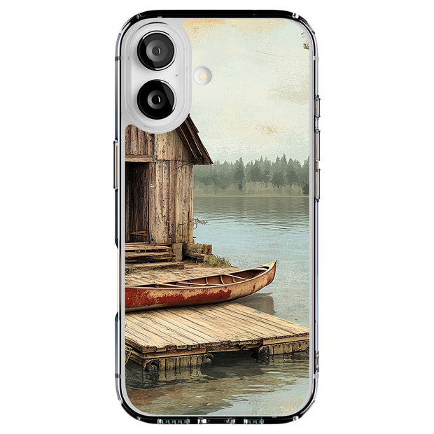 Old Boathouse 2 Tough Cases For Apple iPhone (17, 16, 15, 14, 13, 12, 11, X, SE, 8, 7/ Air, Plus, Pro, Max, Mini, XR, XS), Print in USA