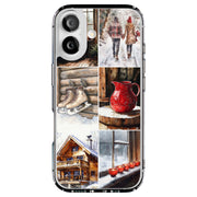 Winter Cabin 1 Tough Cases For Apple iPhone (17, 16, 15, 14, 13, 12, 11, X, SE, 8, 7/ Air, Plus, Pro, Max, Mini, XR, XS), Print in USA