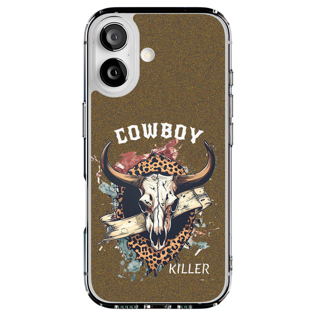 Cowboy Killer 1 Tough Cases For Apple iPhone (17, 16, 15, 14, 13, 12, 11, X, SE, 8, 7/ Air, Plus, Pro, Max, Mini, XR, XS), Print in USA