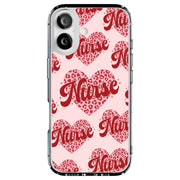 Nurse Leopard Tough Cases For Apple iPhone (17, 16, 15, 14, 13, 12, 11, X, SE, 8, 7/ Air, Plus, Pro, Max, Mini, XR, XS), Print in USA