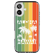 Hawaii Palms Tough Cases For Apple iPhone (17, 16, 15, 14, 13, 12, 11, X, SE, 8, 7/ Air, Plus, Pro, Max, Mini, XR, XS), Print in USA