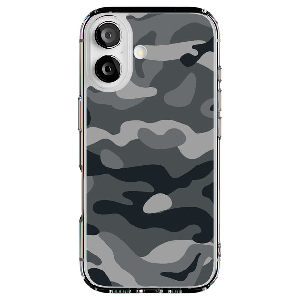 Winter Camo Tough Cases For Apple iPhone (17, 16, 15, 14, 13, 12, 11, X, SE, 8, 7/ Air, Plus, Pro, Max, Mini, XR, XS), Print in USA