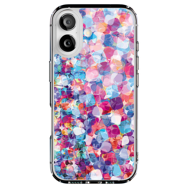 Color Mosaic 1 Tough Cases For Apple iPhone (17, 16, 15, 14, 13, 12, 11, X, SE, 8, 7/ Air, Plus, Pro, Max, Mini, XR, XS), Print in USA