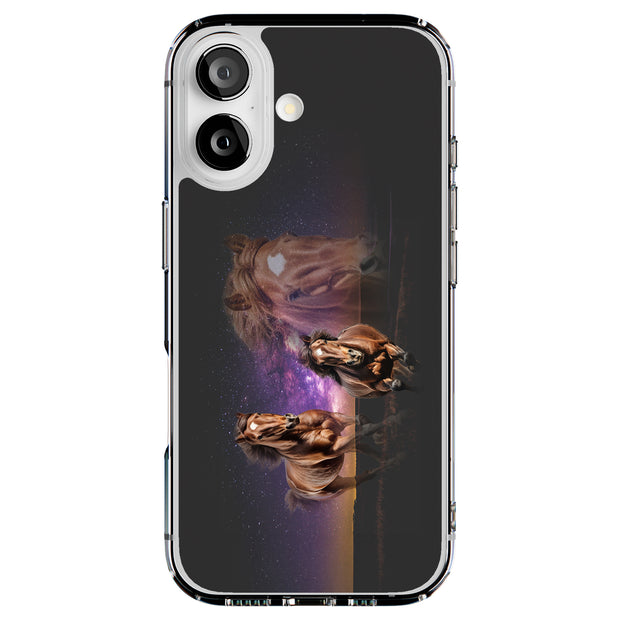Wild Horse 2 Tough Cases For Apple iPhone (17, 16, 15, 14, 13, 12, 11, X, SE, 8, 7/ Air, Plus, Pro, Max, Mini, XR, XS), Print in USA