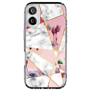 Marble Flower Tough Cases For Apple iPhone (17, 16, 15, 14, 13, 12, 11, X, SE, 8, 7/ Air, Plus, Pro, Max, Mini, XR, XS), Print in USA