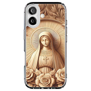 Virgin Mary 1 Tough Cases For Apple iPhone (17, 16, 15, 14, 13, 12, 11, X, SE, 8, 7/ Air, Plus, Pro, Max, Mini, XR, XS), Print in USA