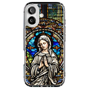 Virgin Mary 2 Tough Cases For Apple iPhone (17, 16, 15, 14, 13, 12, 11, X, SE, 8, 7/ Air, Plus, Pro, Max, Mini, XR, XS), Print in USA