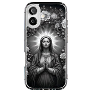 Virgin Mary 4 Tough Cases For Apple iPhone (17, 16, 15, 14, 13, 12, 11, X, SE, 8, 7/ Air, Plus, Pro, Max, Mini, XR, XS), Print in USA