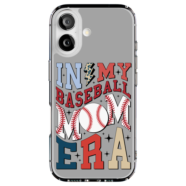 Baseball Mom Tough Cases For Apple iPhone (17, 16, 15, 14, 13, 12, 11, X, SE, 8, 7/ Air, Plus, Pro, Max, Mini, XR, XS), Print in USA