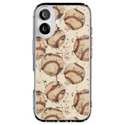 Old Baseballs 2 Tough Cases For Apple iPhone (17, 16, 15, 14, 13, 12, 11, X, SE, 8, 7/ Air, Plus, Pro, Max, Mini, XR, XS), Print in USA